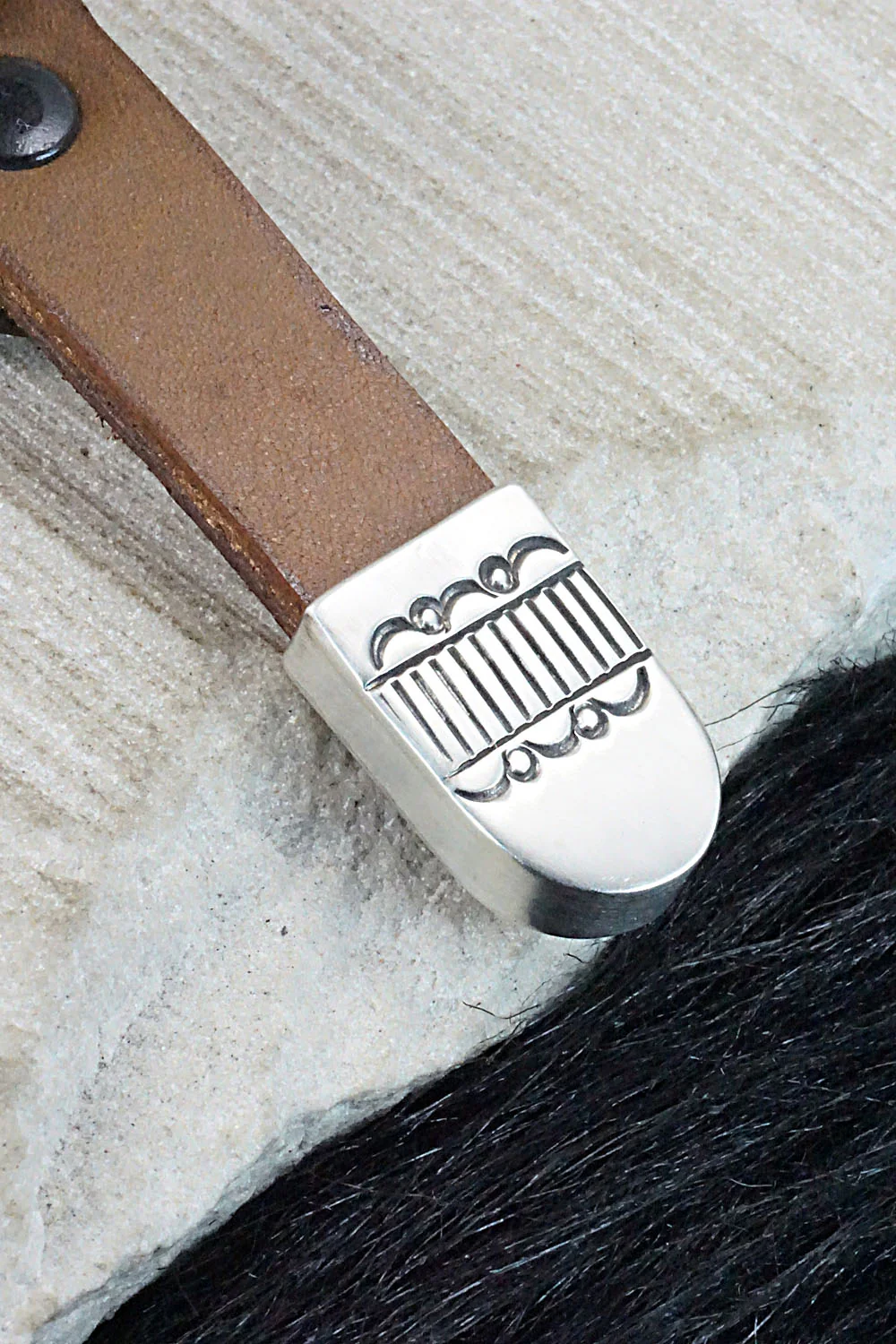 Sterling Silver Ranger Belt Buckle - J. Lucio - Image 4