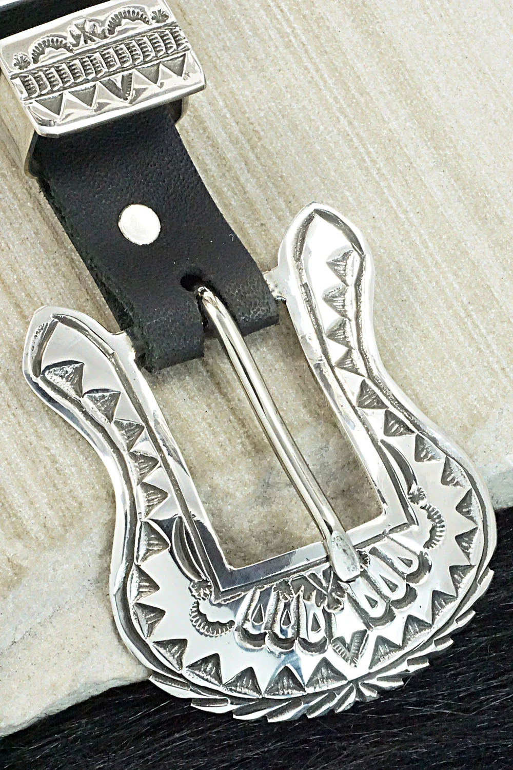 Sterling Silver Ranger Belt Buckle - Leonard Maloney - Image 3