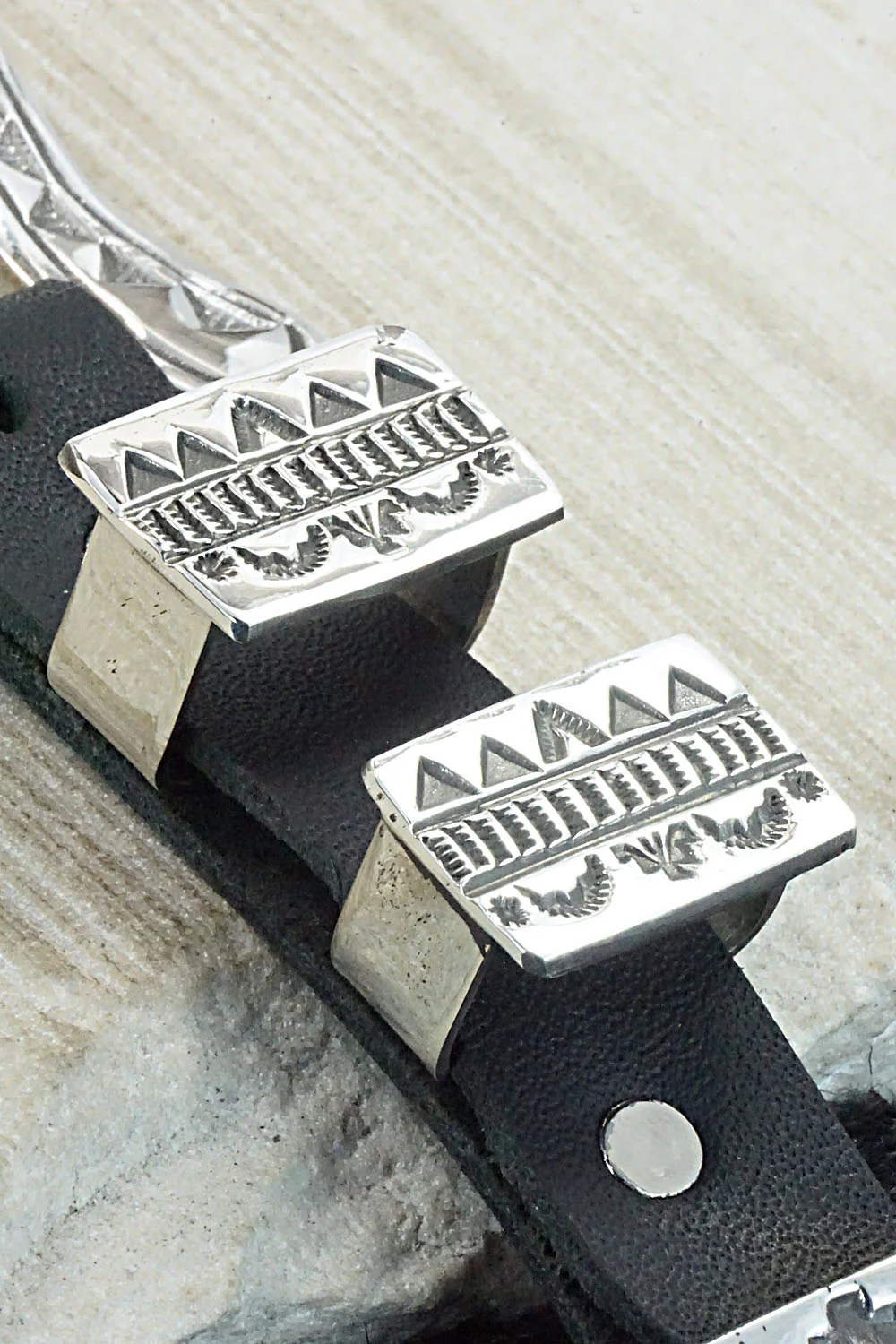 Sterling Silver Ranger Belt Buckle - Leonard Maloney - Image 5