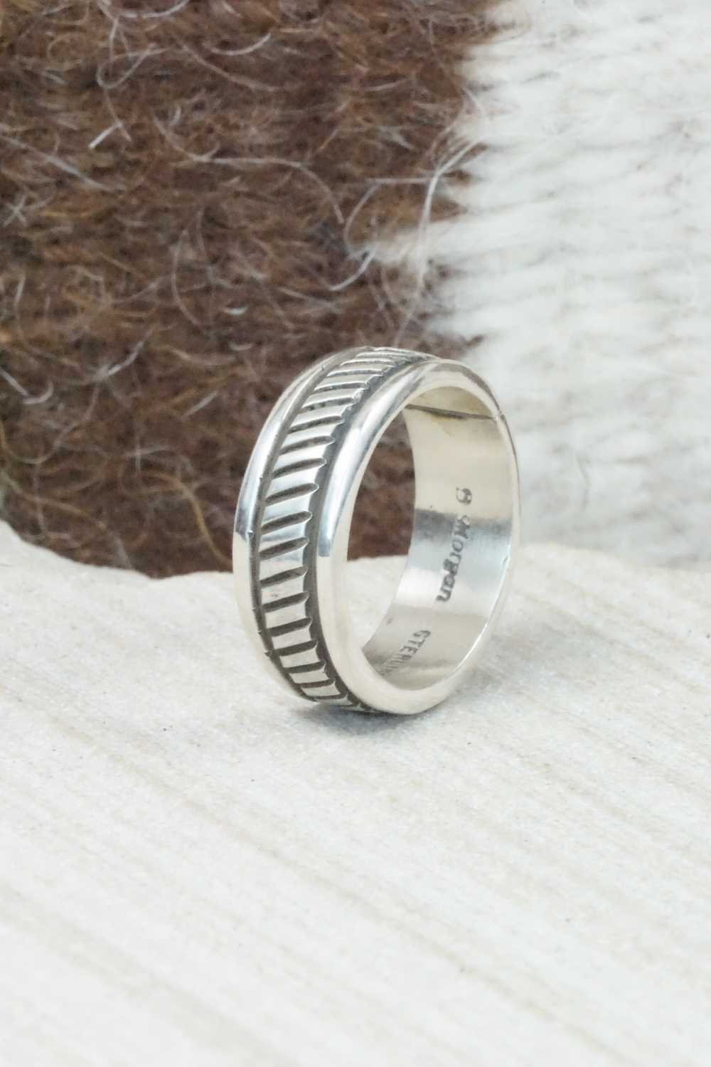Sterling Silver Ring - Bruce Morgan - Size 5 - Image 5