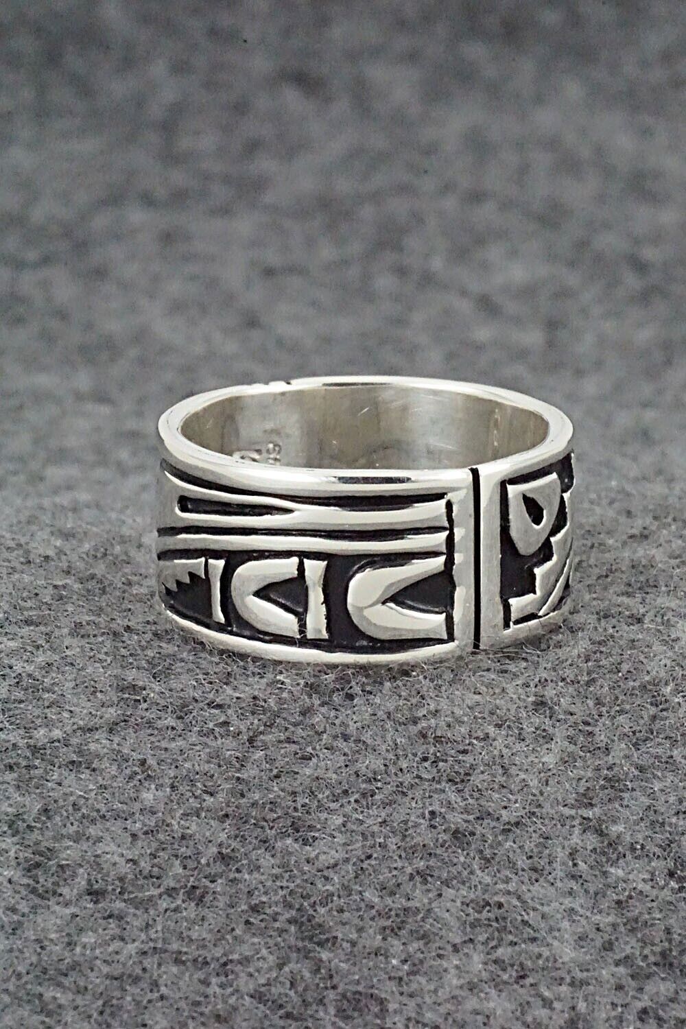 Sterling Silver Ring - Kerry Begay - Size 14.75 - Image 5