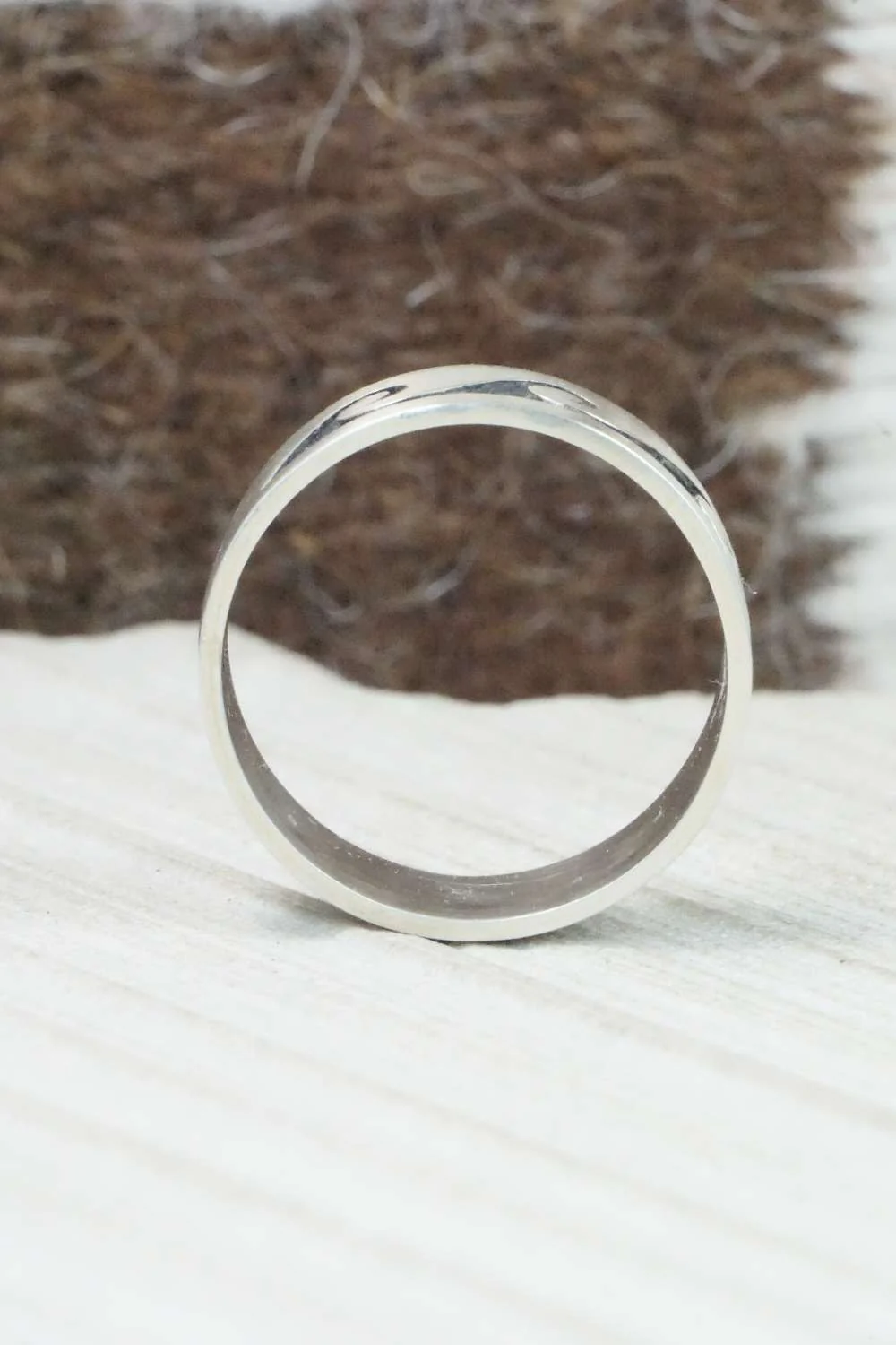 Sterling Silver Ring - Lester Gene - Size 12.25 - Image 5