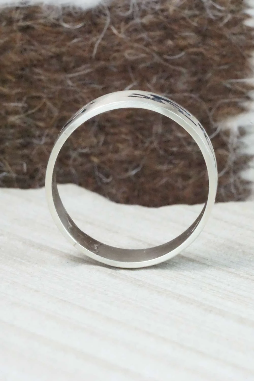 Sterling Silver Ring - Lester Gene - Size 13.5 - Image 5