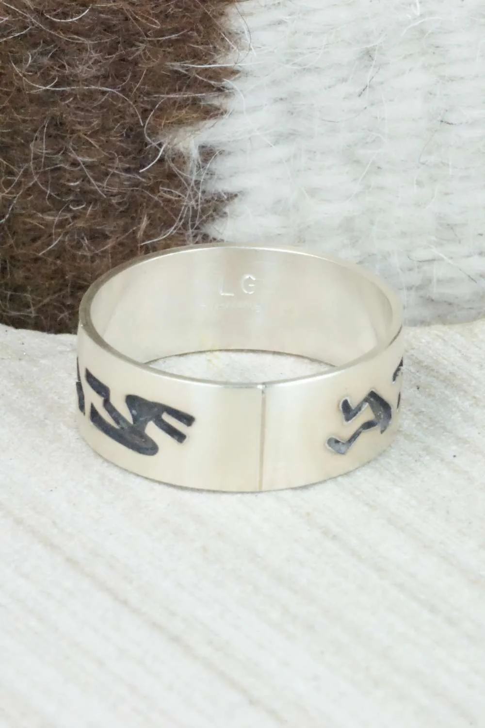 Sterling Silver Ring - Lester Gene - Size 14.75 - Image 3