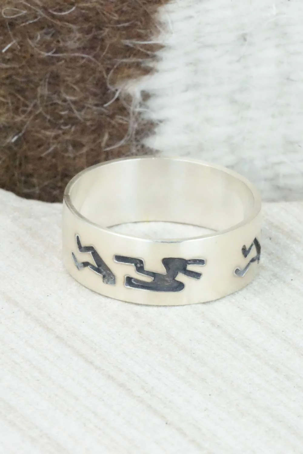 Sterling Silver Ring - Lester Gene - Size 14.75 - Image 4