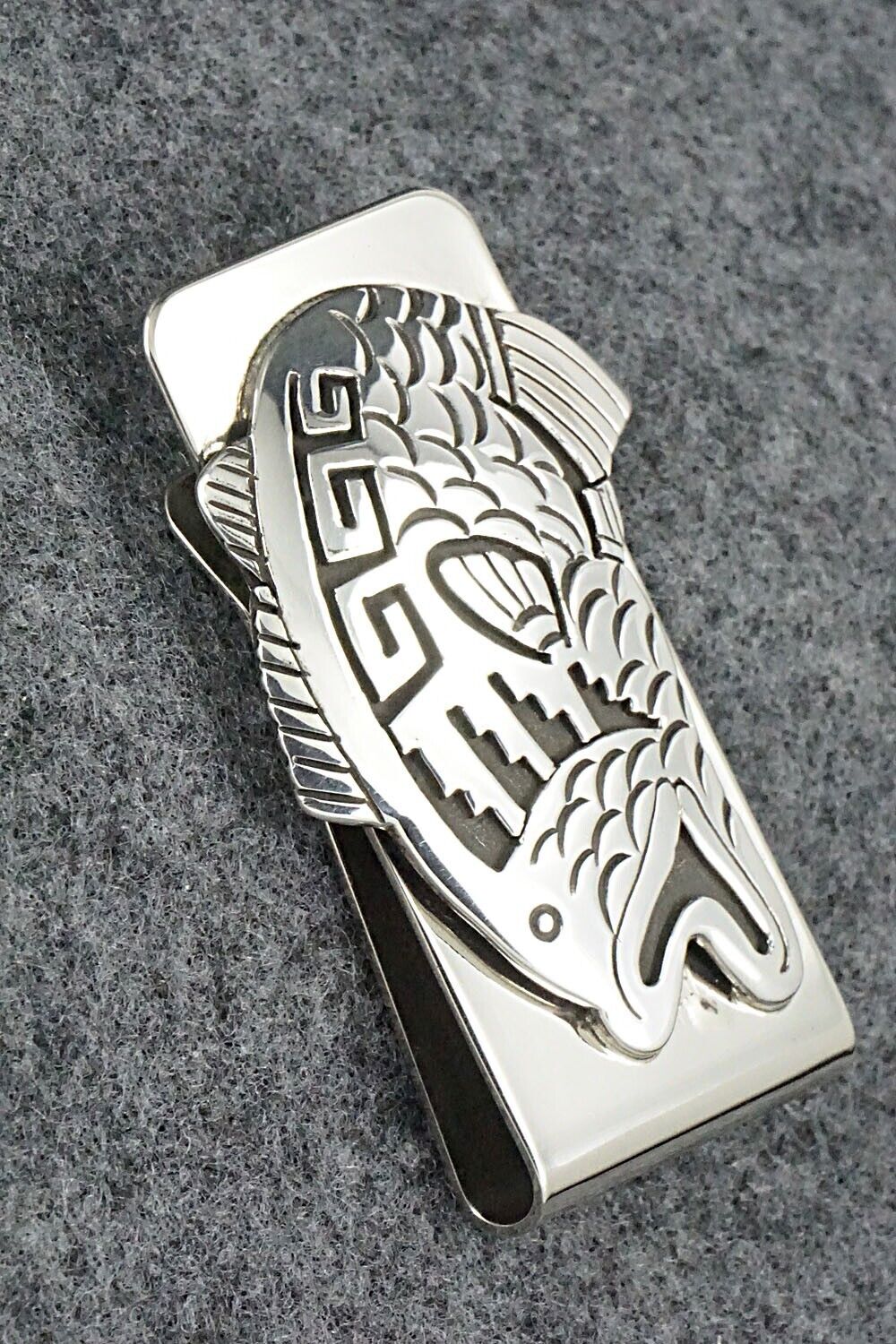 Sterling Silver & Stainless Steel Money Clip - Sonny Gene - Image 3