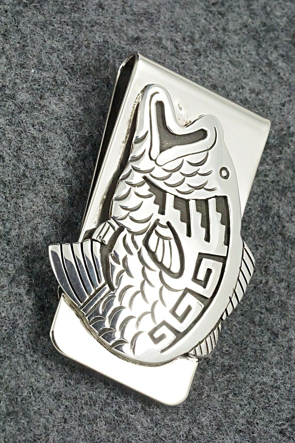 Sterling Silver & Stainless Steel Money Clip - Sonny Gene - Image 4