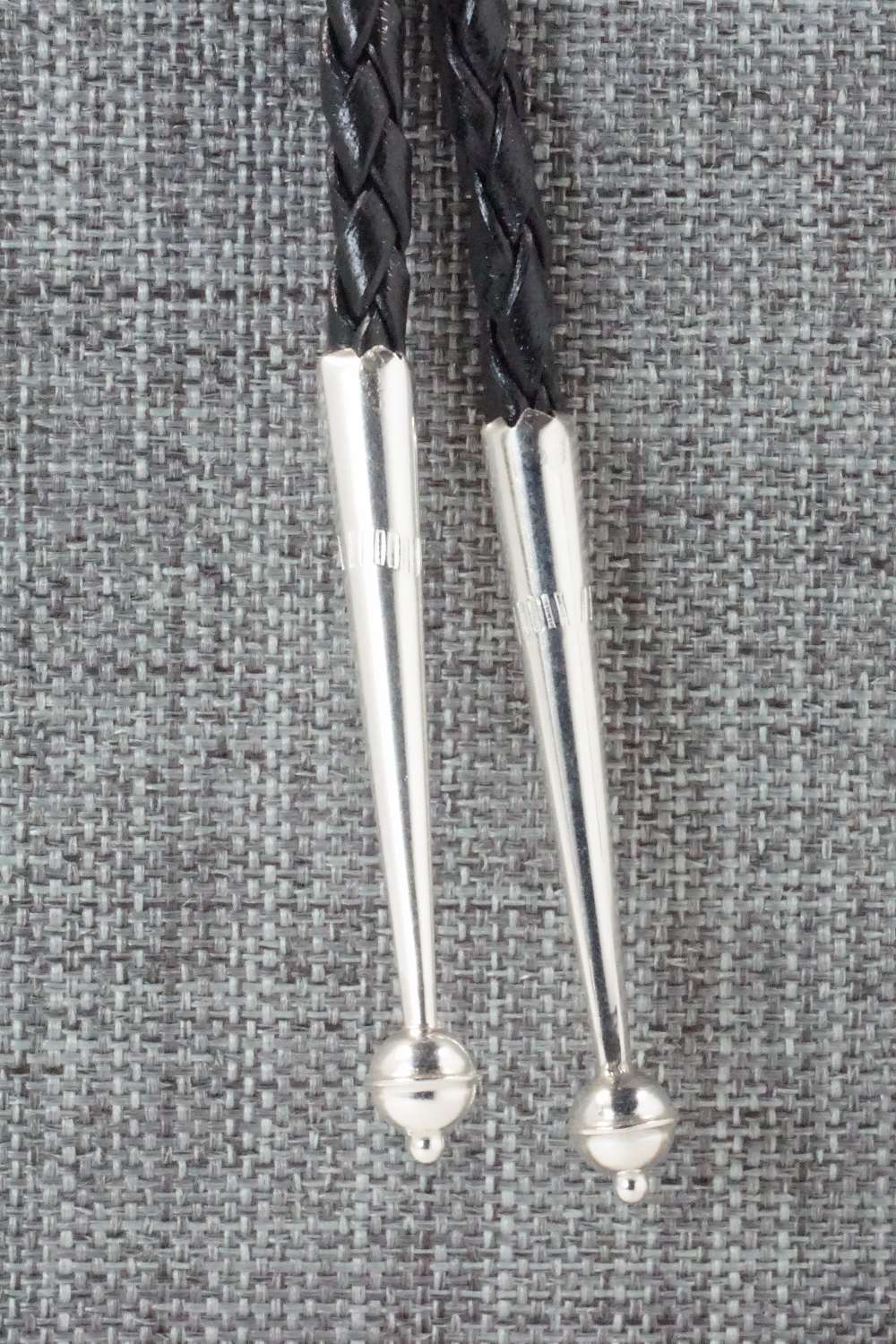 Turquoise & Sterling Silver Bolo Tie - Dale Morgan - Image 8