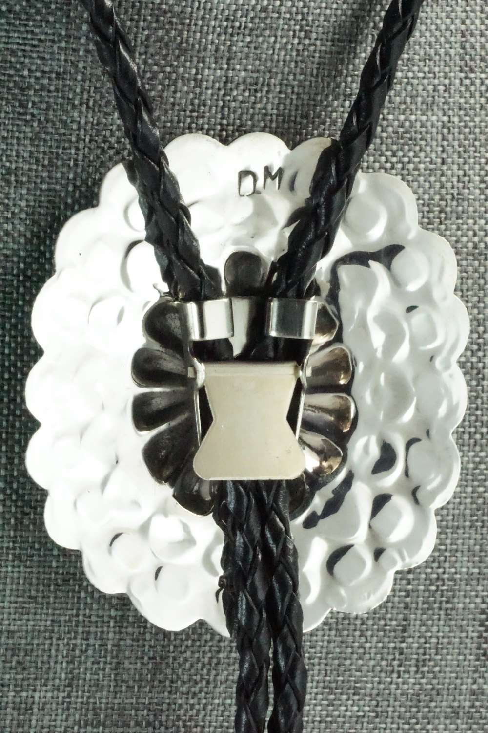 Turquoise & Sterling Silver Bolo Tie - Dale Morgan - Image 9