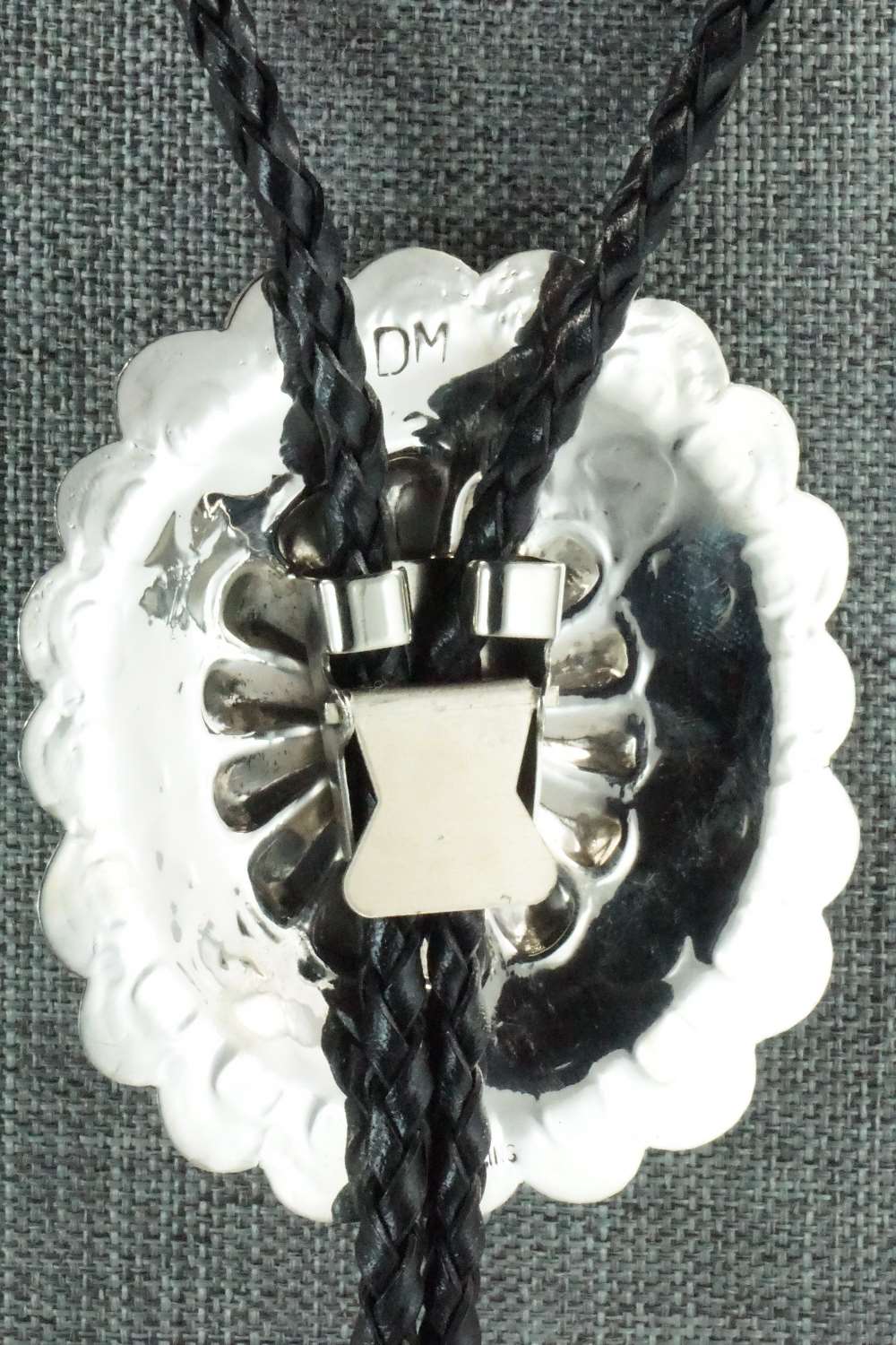 Turquoise & Sterling Silver Bolo Tie - Dale Morgan - Image 9