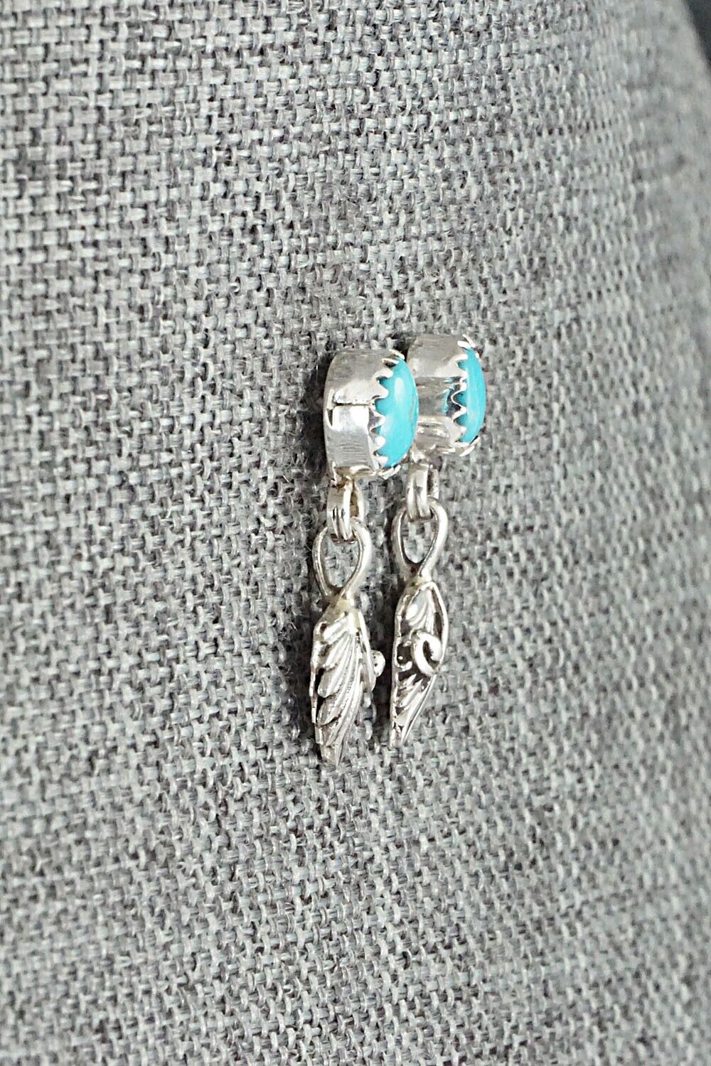 Turquoise & Sterling Silver Earrings - Sharon McCarthy - Image 5