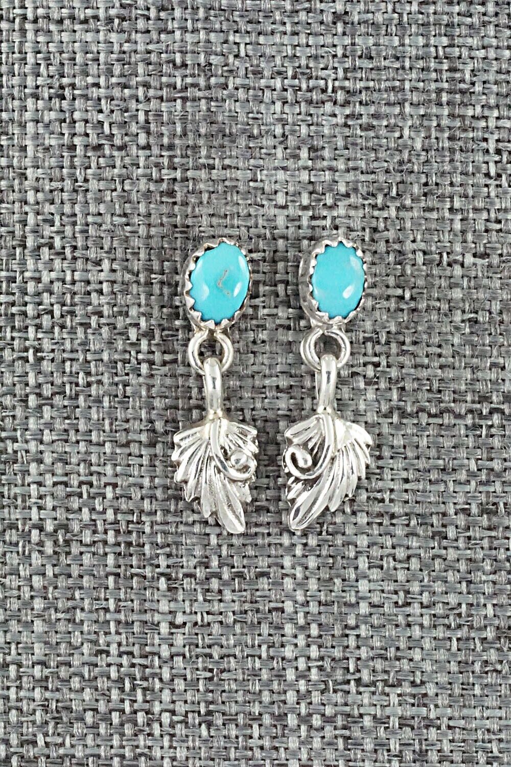 Turquoise & Sterling Silver Earrings - Sharon McCarthy - Image 7