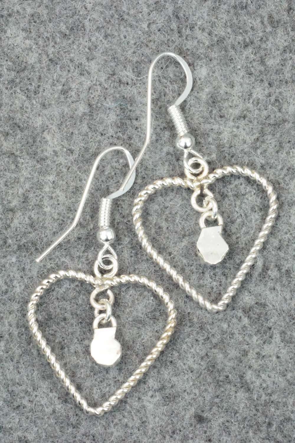 Turquoise & Sterling Silver Earrings - Sylvia Chee - Image 6