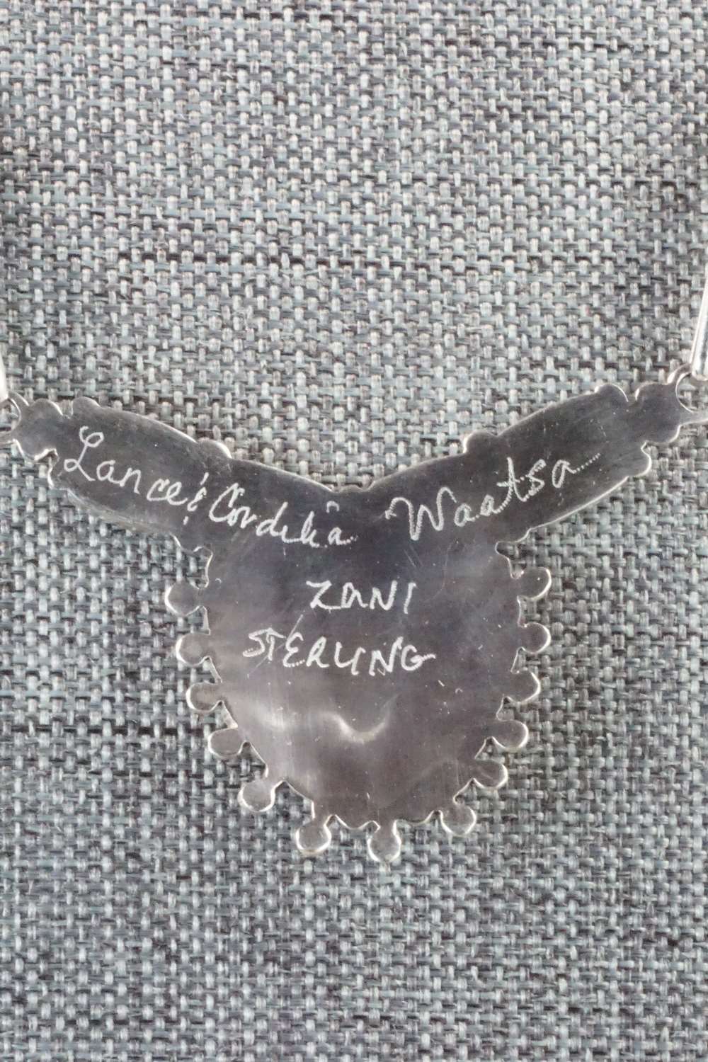 Turquoise & Sterling Silver Jewelry Set - Cordelia Waatsa - Image 11