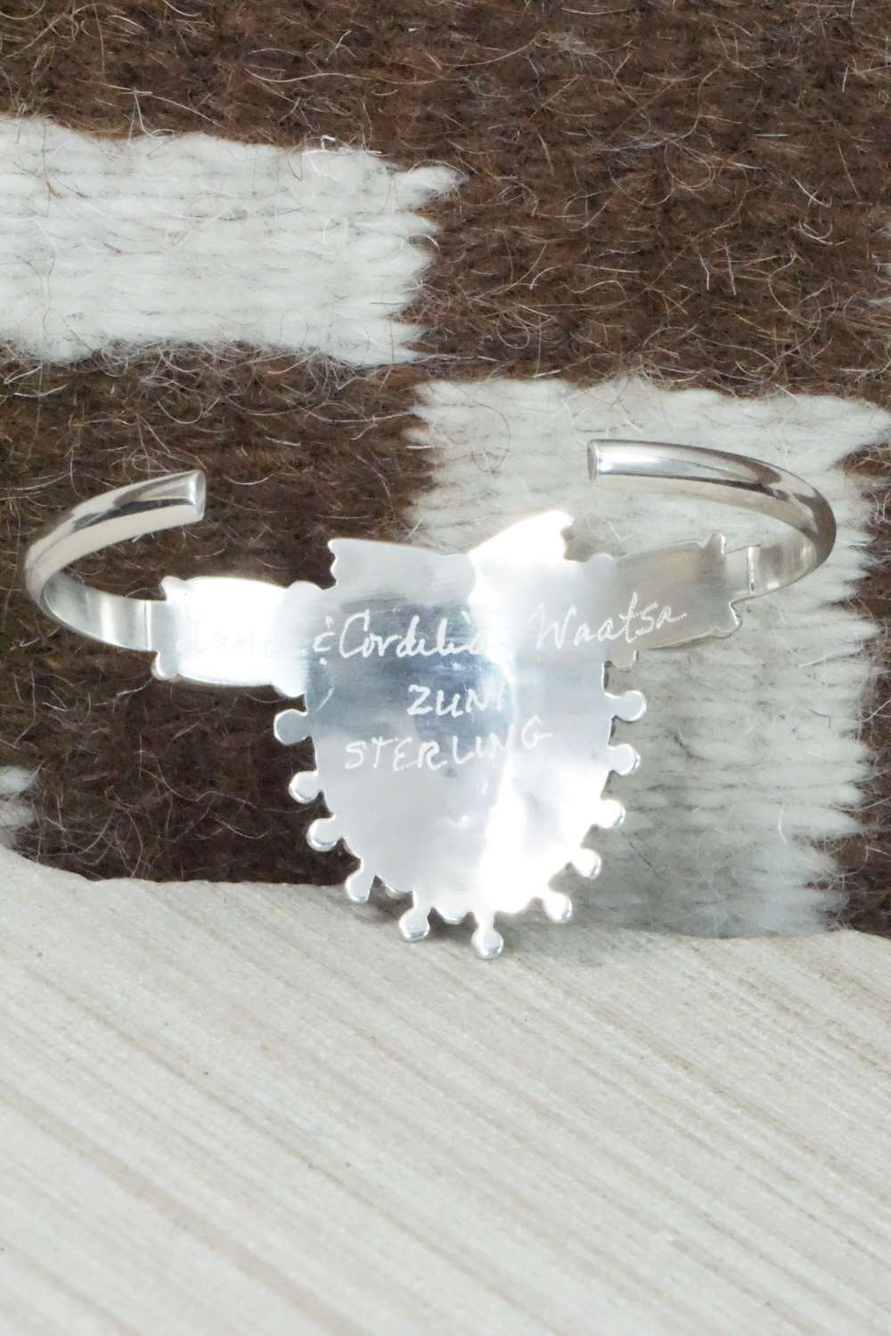 Turquoise & Sterling Silver Jewelry Set - Cordelia Waatsa - Image 13