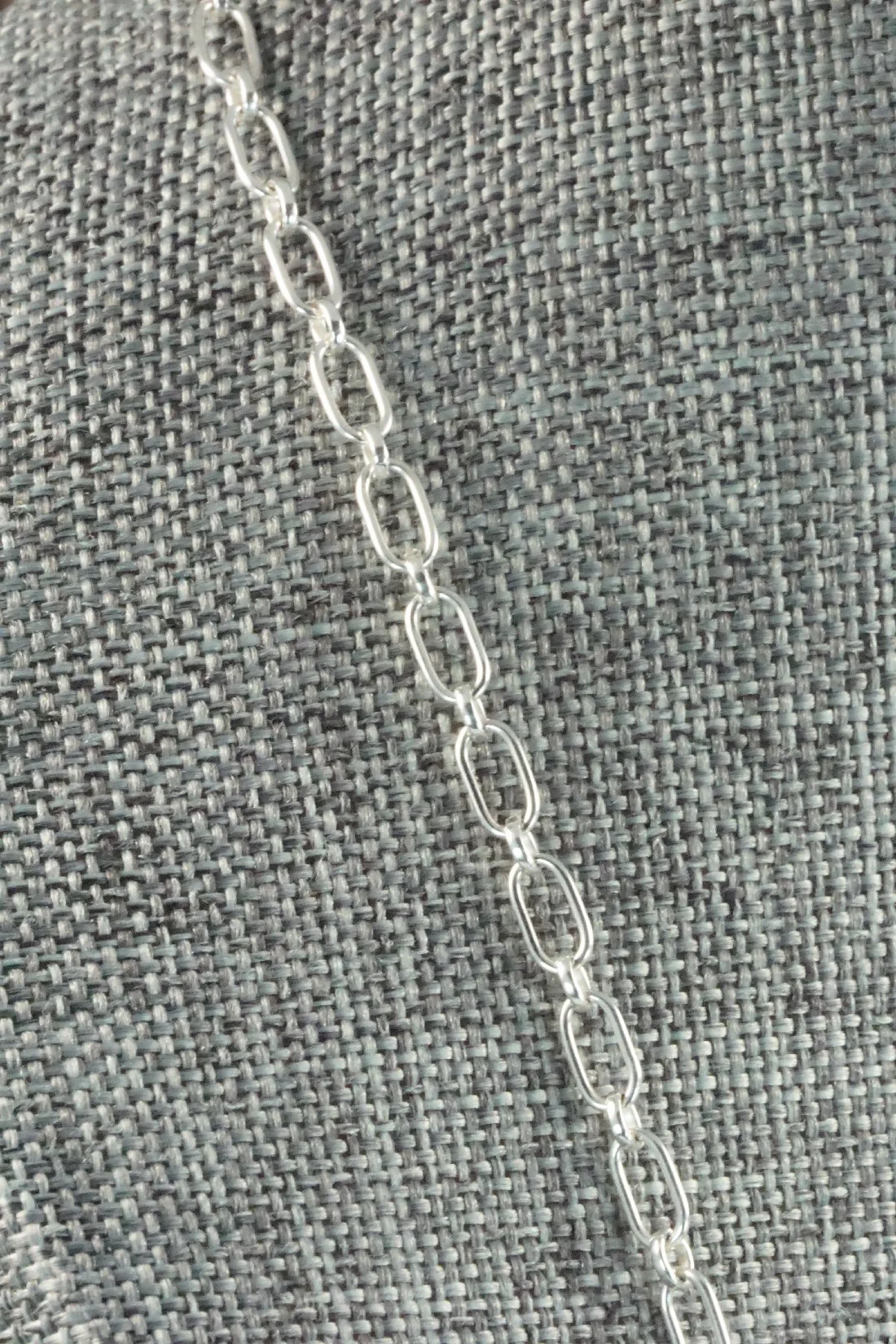 Turquoise & Sterling Silver Necklace and Earrings Set - Bernadette Wyaco - Image 13