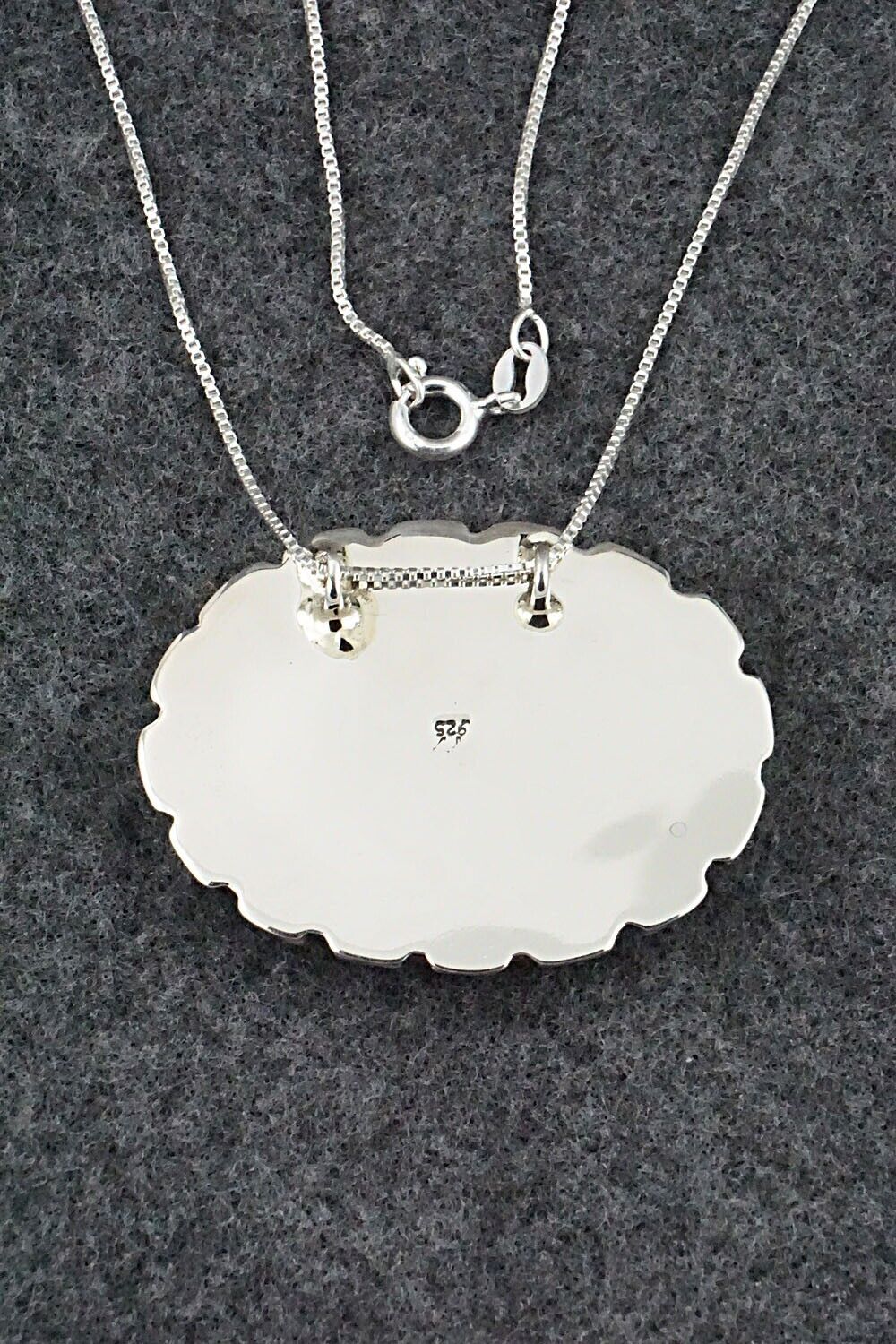 Turquoise & Sterling Silver Necklace - Jimson Belin - Image 8