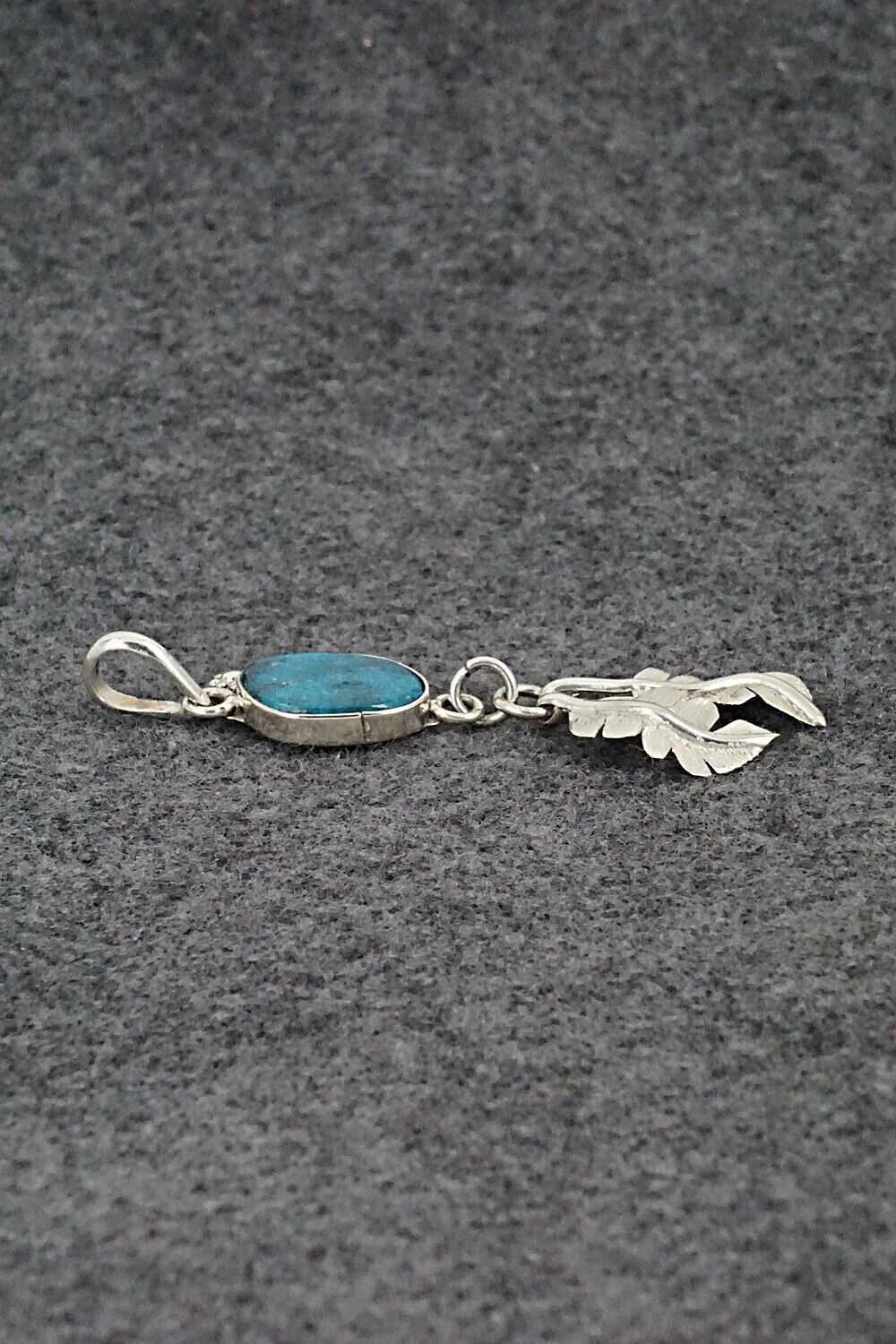 Turquoise & Sterling Silver Pendant - Tammy Deysee - Image 5
