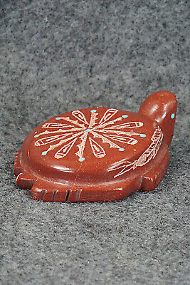 Turtle Zuni Fetish Carving - Adrian Cachini - Image 6