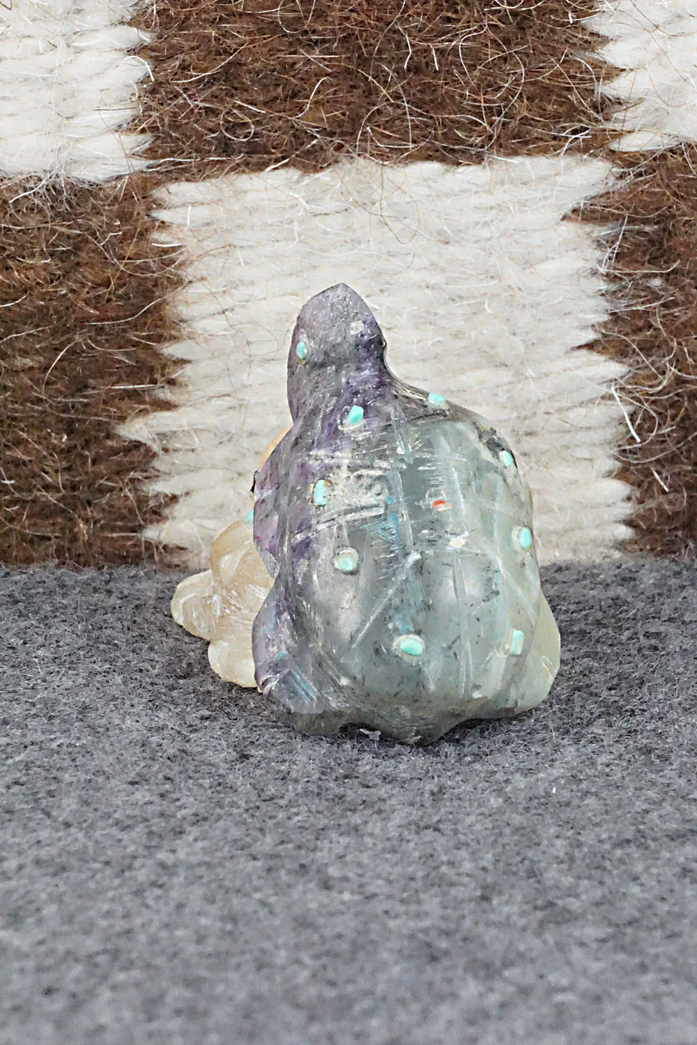 Turtle Zuni Fetish Carving - Carl Etsate - Image 3